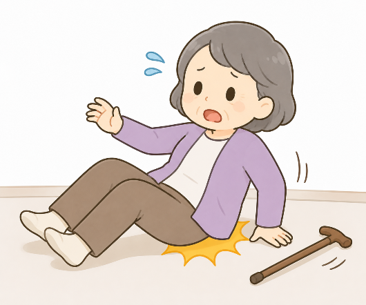 転倒のイラスト